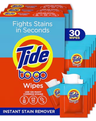 Tide To Go Stain Remover Wipes