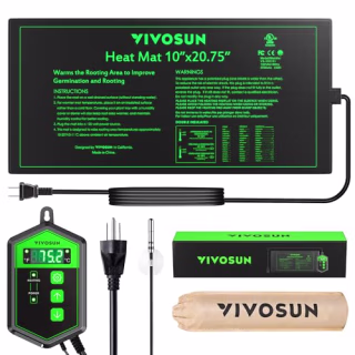 Vivosun Seedling Heat Mat and Digital Thermostat Combo Set