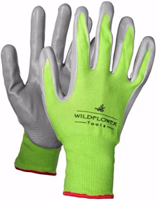 Wildflower Tools Nitrile Gardening Gloves