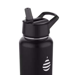 Clearly Filtered Stainless Steel Filtered Water Bottle