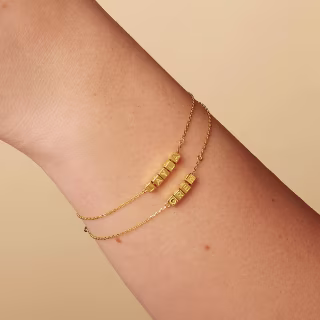 A Little Words Project Custom Tiny Words Bracelet