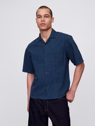 Denim Stripe Shirt