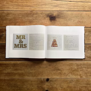 Wedding Card Keepsake Book