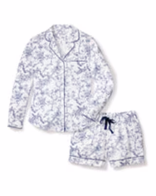 Twill Long Sleeve Short Set