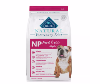 Blue Buffalo Natural Veterinary Diet NP Novel Protein Alligator Dry Dog Food