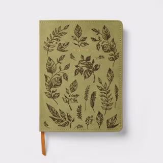 Threshold 240-Page Faux Leather Journal