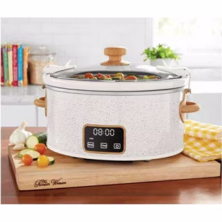 The Pioneer Woman Digital Slow Cooker with Locking Lid (6 Quart)