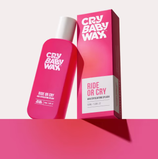 Crybaby Wax Ride or Cry AHA Exfoliating Splash