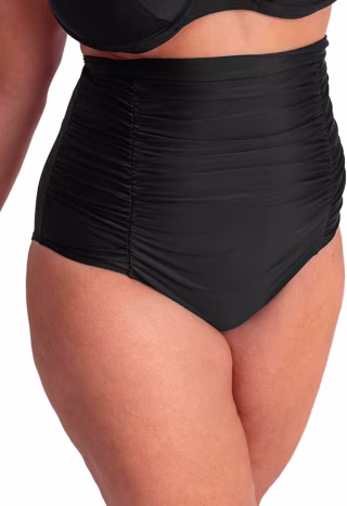 Essentials High-Waisted Control Bikini Bottom