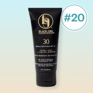 20: Black Girl Sunscreen Moisturizing Sunscreen Lotion
