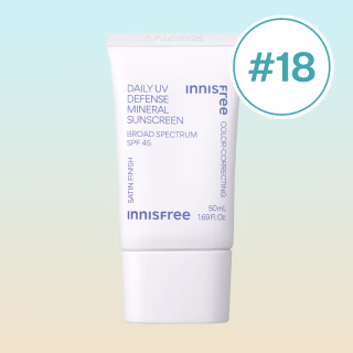 18: Innisfree Daily UV Defense Mineral Sunscreen