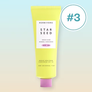 3: Herbivore Star Seed Mineral Facial Sunscreen (Out of Stock)