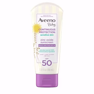 Aveeno Baby Continuous Protection Zinc Oxide Mineral Sunscreen