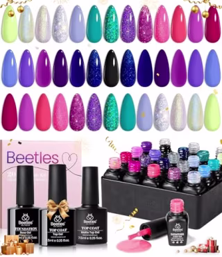 Beetles 20 Colors Gel Nail Polish Kit