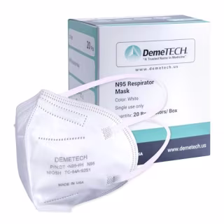 DEMETECH NIOSH N95 Respirator Face Mask
