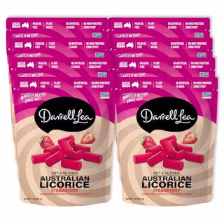 Darrel Lea Australian Strawberry Licorice