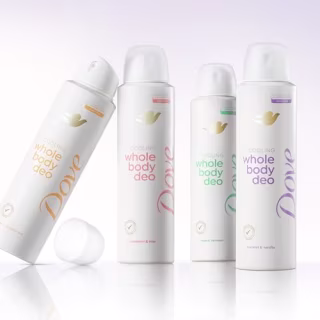 Dove Whole Body Deo Aluminum-Free Invisible Spray Deodorant