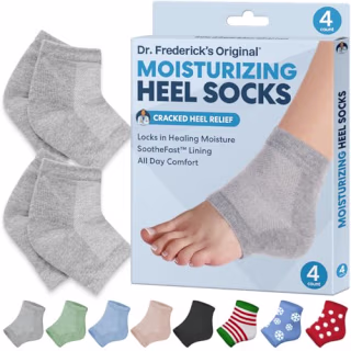 Dr. Frederick's Original Moisturizing Heel Socks