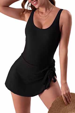 Eomenie Tummy Control Swim Dress