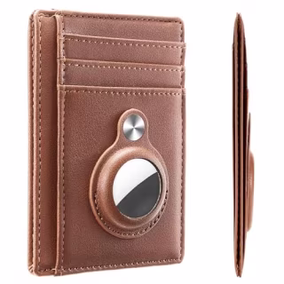 Hawanik Slim Minimalist Wallet with AirTag Pocket