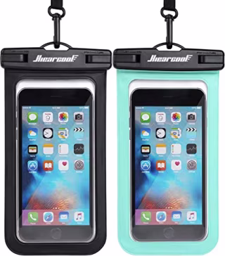 Hiearcool Waterproof Phone Pouches (Set of 2)
