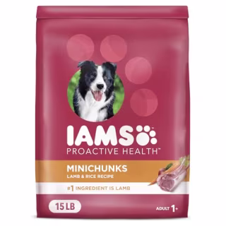 IAMS Proactive Health Minichunks Adult Dry Dog Food with Lamb & Rice