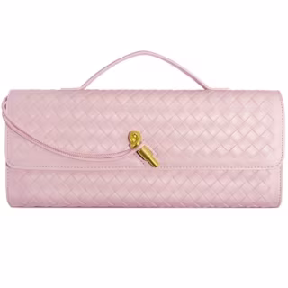 Jumping Deer Woven Clutch Purse