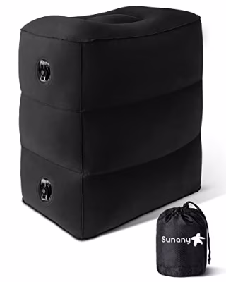 Sunany Inflatable Foot Rest Pillow