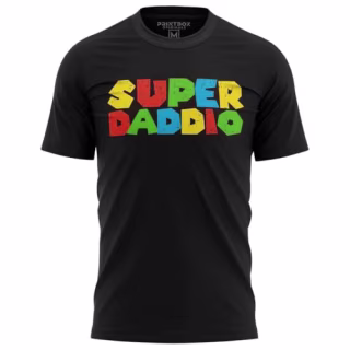 Super Daddio Mens Fathers Day Shirt