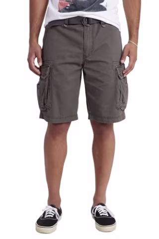 Unionbay Men's Survivor Belted Cargo Short