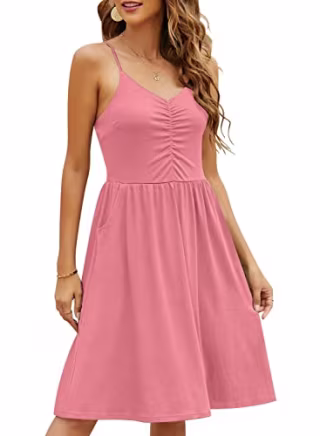 Yathon Sleeveless Cotton Summer Dress