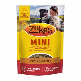 Zuke’s Mini Naturals Chicken Recipe Dog Training Treats