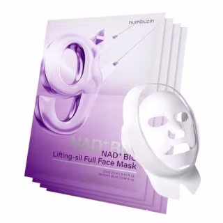 Numbuzin No.9+ NAD+ BIO Lifting-sil Full Face Mask (Pack of 4)
