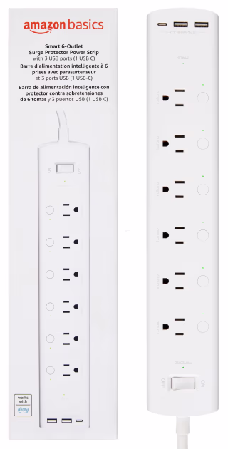 Amazon Basics Smart Plug Power Strip