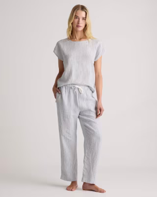Quince Women's 100% European Linen Pajama Set