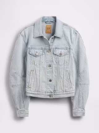 Gap Barrel-Sleeve Icon Denim Jacket