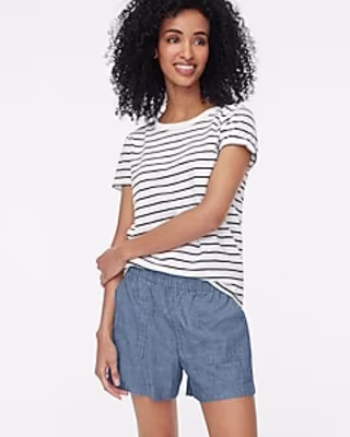 J.Crew Chambray Pull-On Short