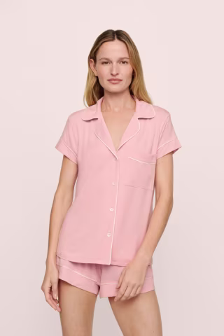 Eberjey Gisele Tencel Modal Shortie Short PJ Set