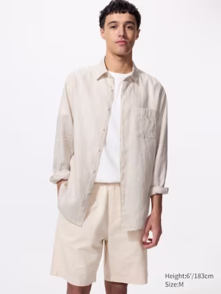 Uniqlo Men's Premium Linen Shirt