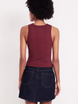 Old Navy Snug Crop Tank Top