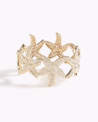 J.Crew Factory Starfish Stretch Bracelet