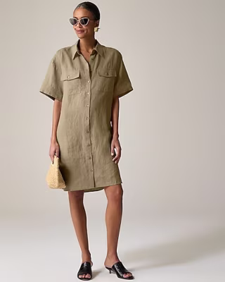Utility Shirt Dress