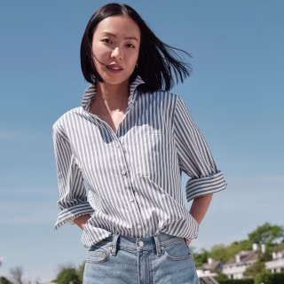Lands' End Women's Cooling Button Front Shirt