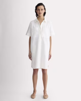 Everlane The Oxford Short-Sleeve Shirt Dress