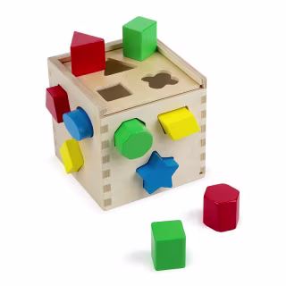 Melissa & Doug Shape Sorting Cube