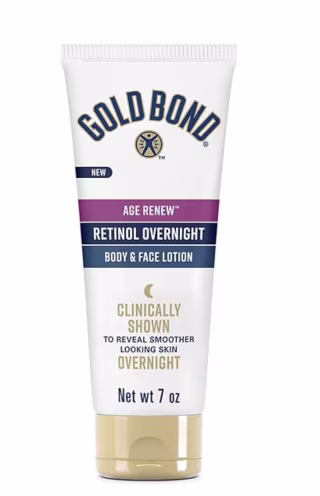 Gold Bond Age Renew Retinol Overnight Body & Face Lotion