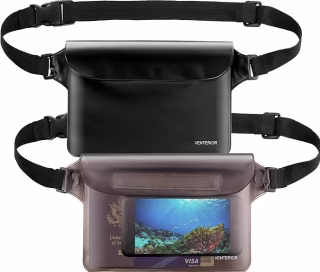 Venterior Waterproof Waist Pouch (Pack of 2)