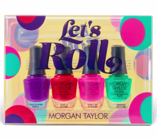 Gelish Morgan Taylor Let's Roll Summer 2025 Mini (Pack of 4)