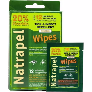 Natrapel Tick & Insect Repellent 12-Hour Wipes