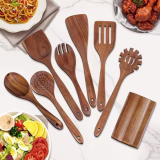 Vavsea Wooden Utensil Set